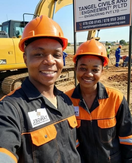 Tangel Civils team on site