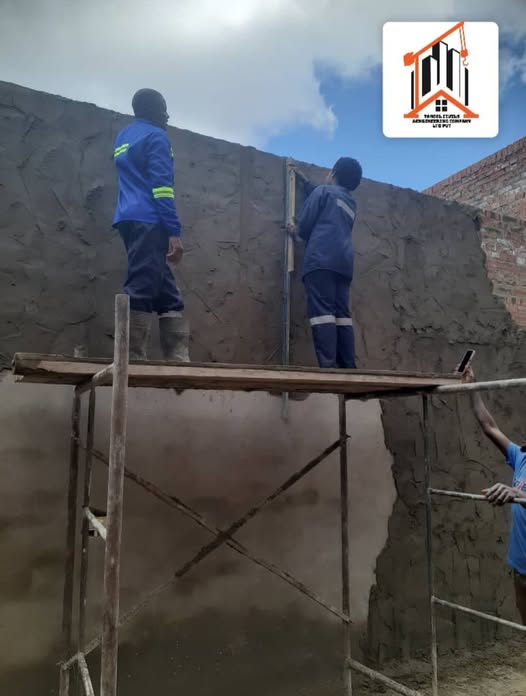 Wall Plastering Works